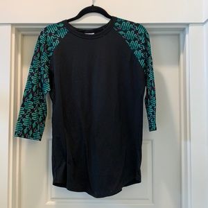 Lularoe Randy 3/4 sleeve top